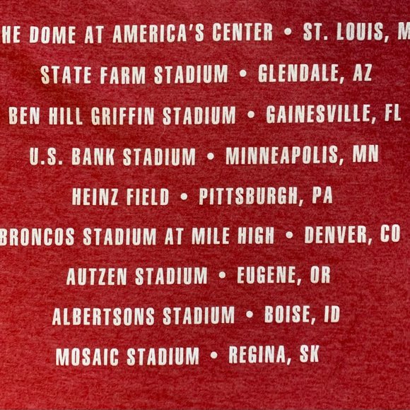 Garth Brooks Stadium Tour Concert T-Shirt. XL. Tultex. - Picture 6 of 9